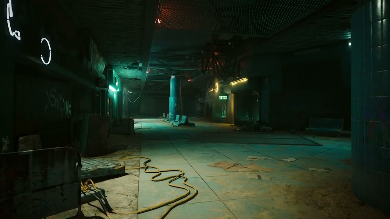 The Dystopian Streets of Dog Town - Cyberpunk 2077 Ambience for work & study