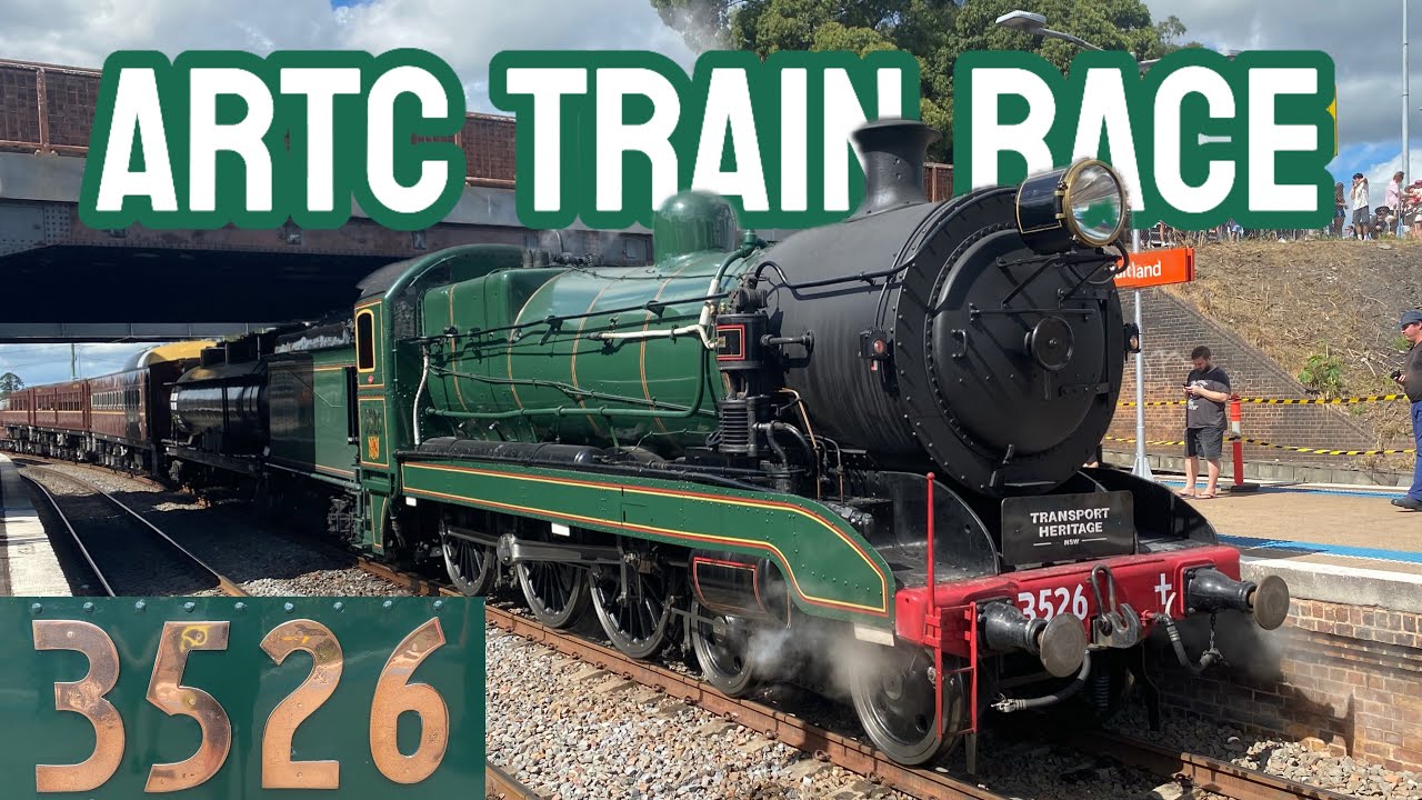 ONBOARD 3526! - The Great Train Race 2025