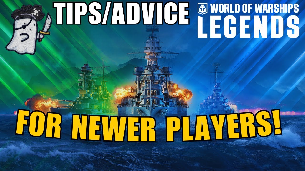 Some Tips/Advice For NEWER Players! || World of Warships: Legends