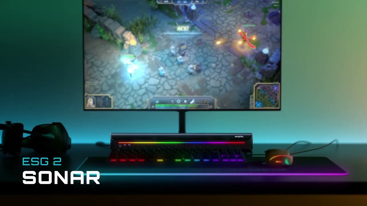 Gaming SOUNDBAR ESG 2 Sonar by Energy Sistem - Maximum power to create your gaming set up