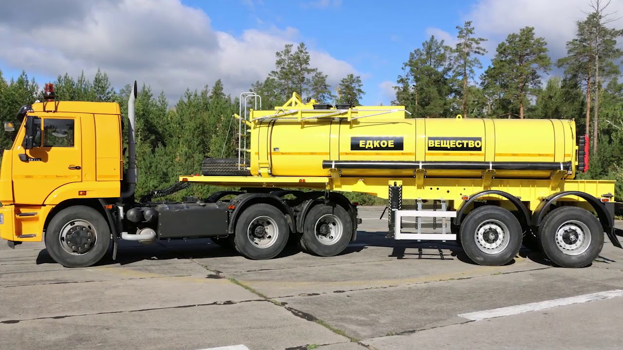 Полуприцеп-цистерна кислотовоз для едких веществ ППЦК-12 от НПО ВЕКТОР