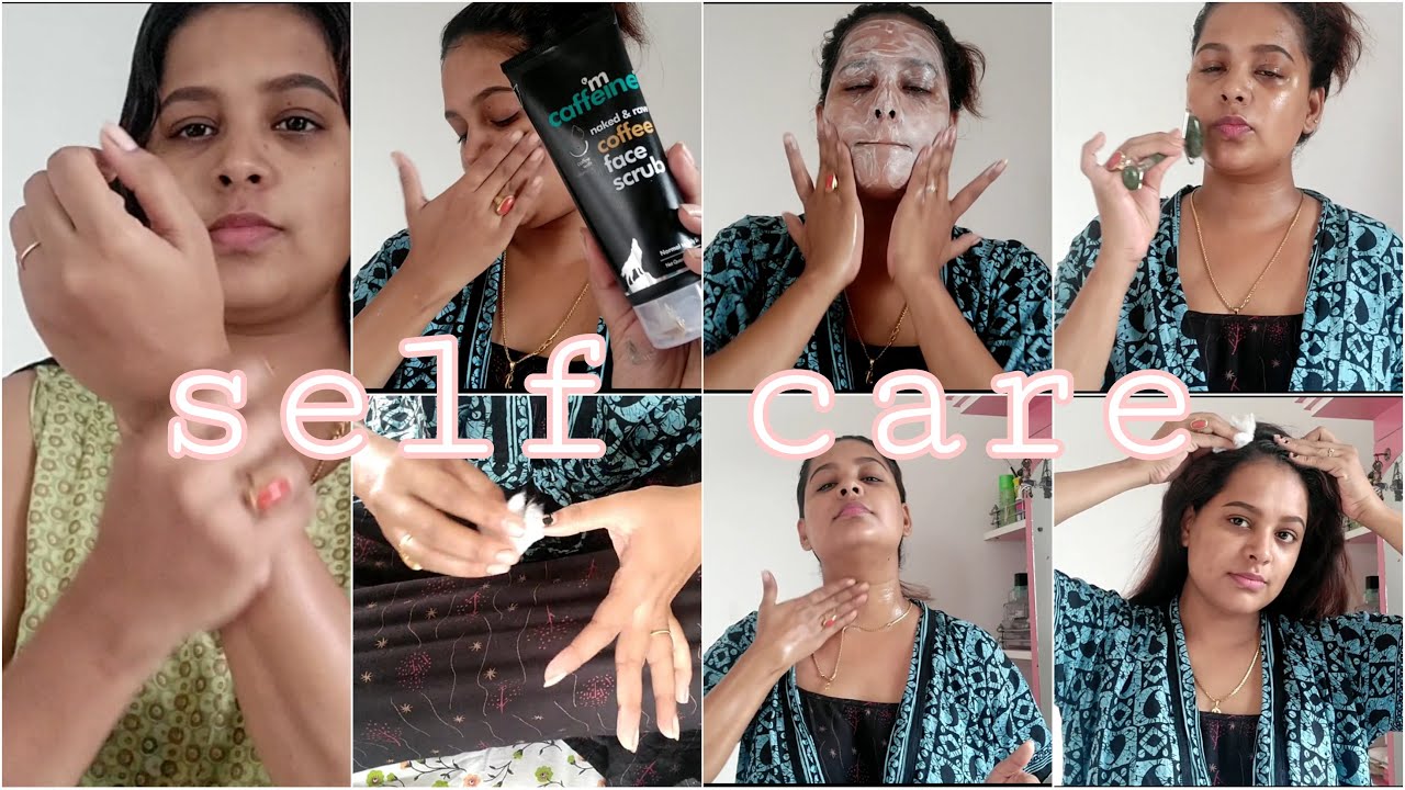 My Self Care Day 🌜💦|| HAIR BODY SKIN ||  