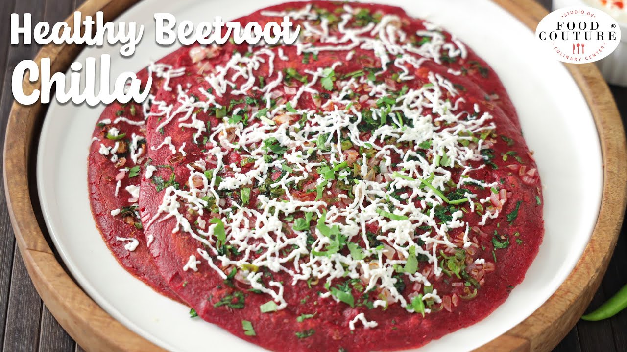 Healthy Beetroot Chilla | Easy to Make Breakfast Recipe | Chetna Patel Recipes