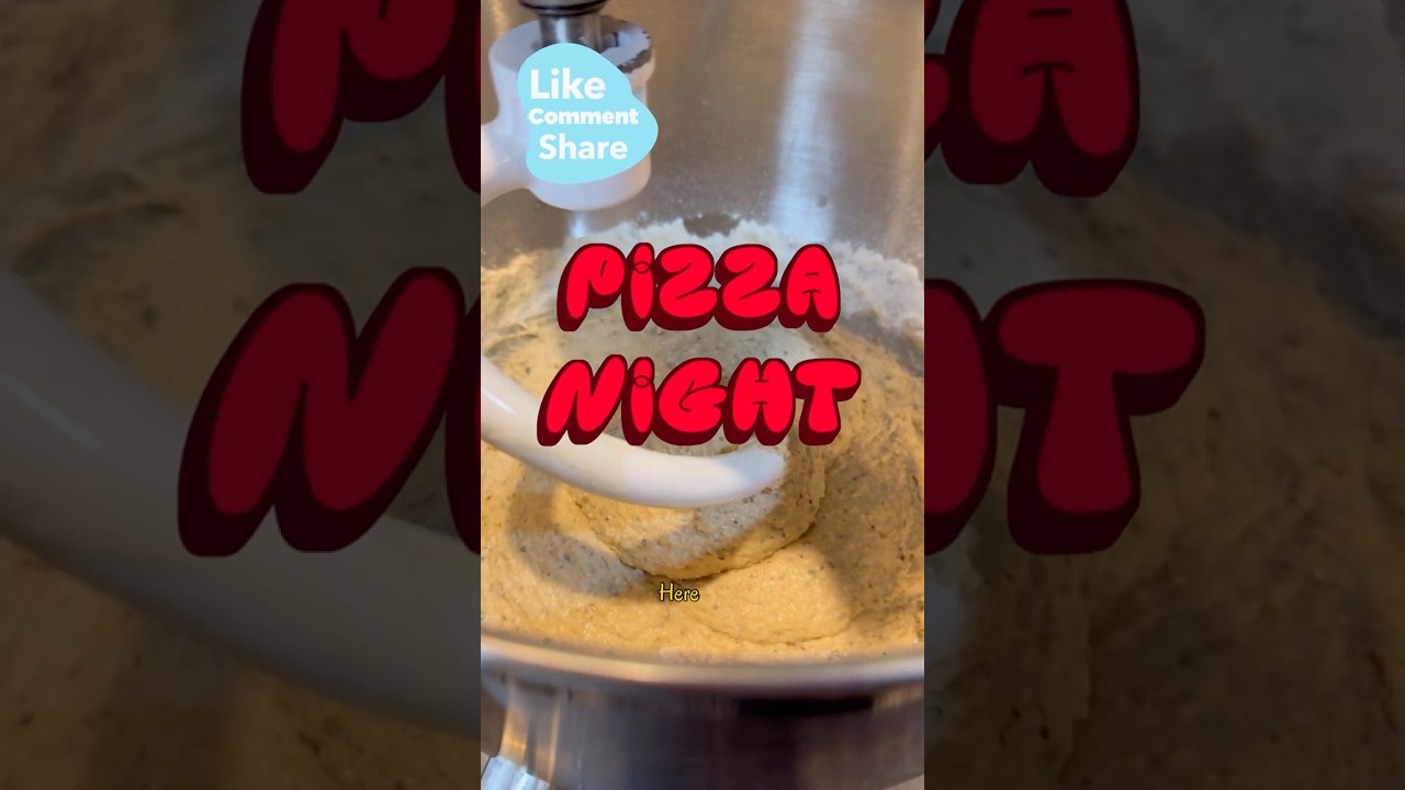 Family Pizza Night - making sure we have fun with homemade food! 