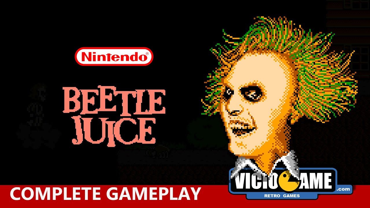 🎮 Beetlejuice (Nintendo) Complete Gameplay