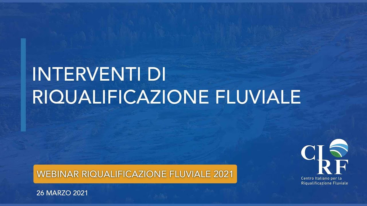 Interventi di riqualificazione fluviale