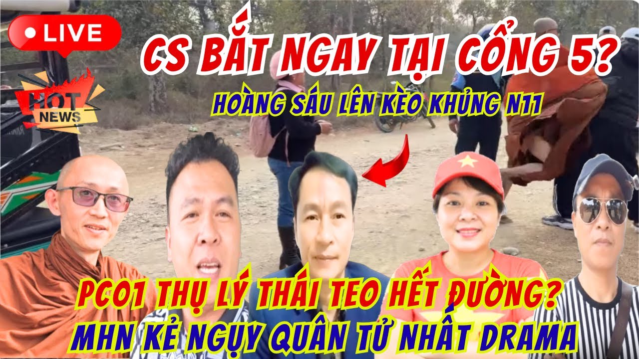 H6 Và Pháp Hỷ Báo CS Tóm Ngay N11? PC01 Thụ Lý TT Hết Đường | MHN Bám Víu Tuyên Và SL