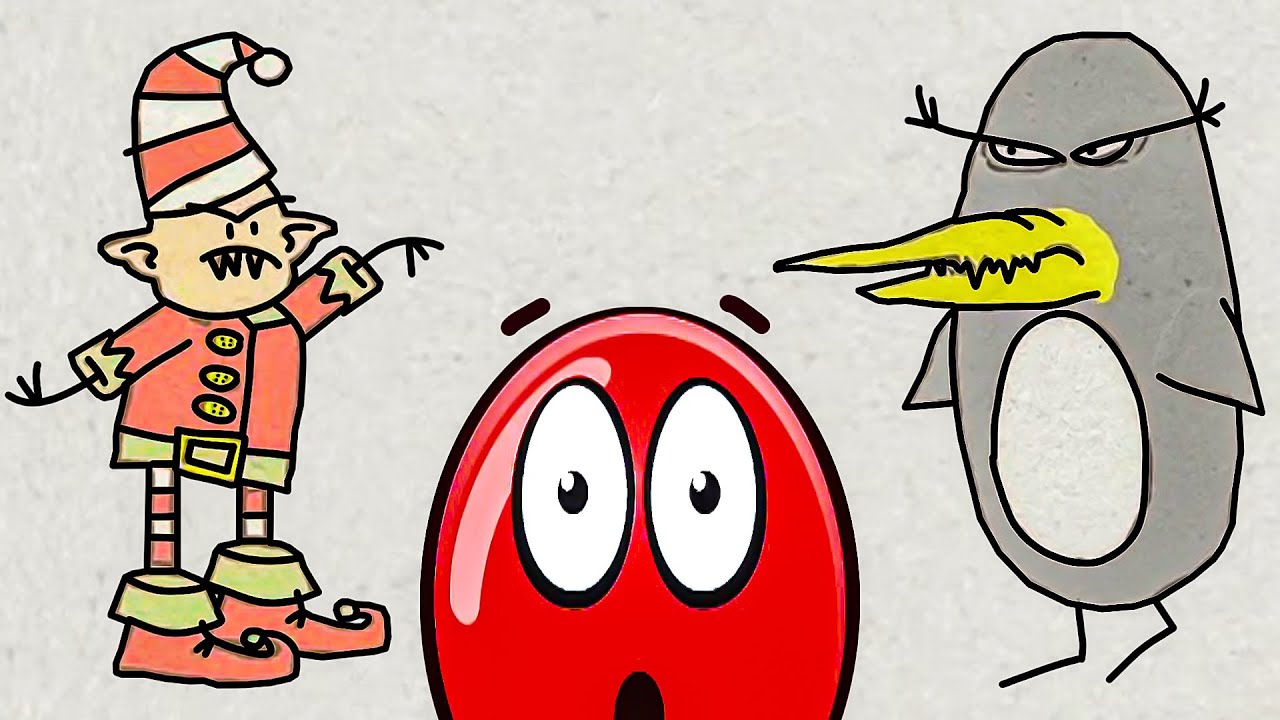 Несносный КРАСНЫЙ ШАР в стране СТИКМЕНОВ #14. Мультик ИГРА Draw a Stickman EPIC на канале Игрули TV