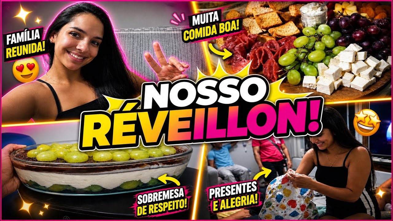 NOSSO  RÉVEILLON DE 2026! AMIGO OCULTO + PRESENTES! ✨