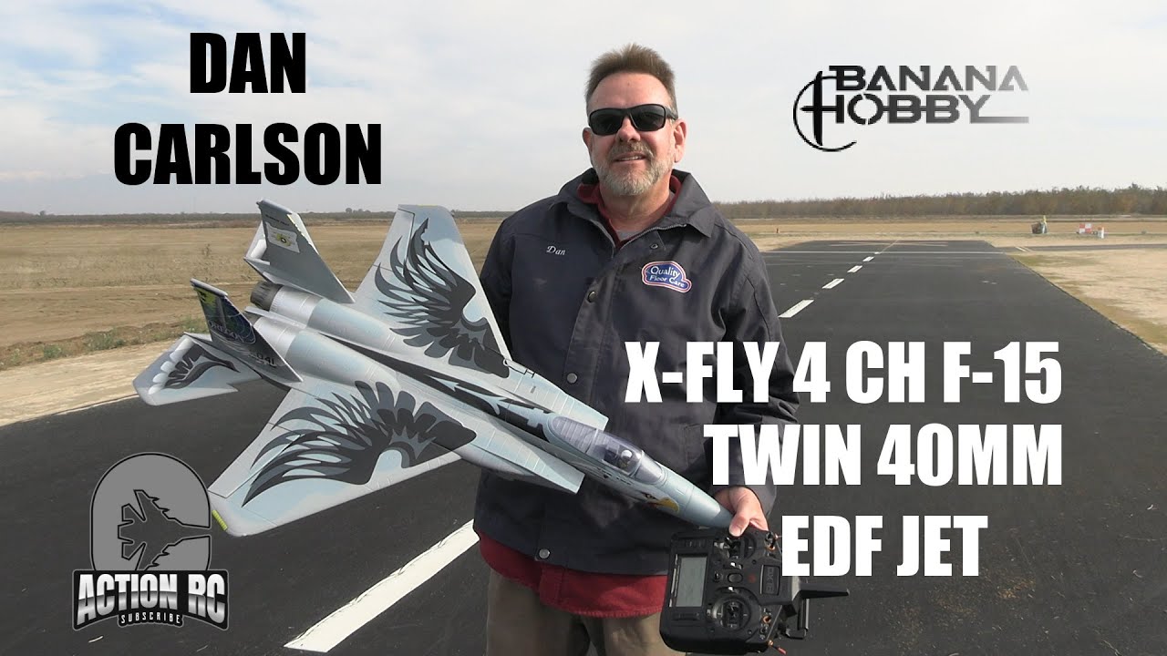 X-FLY F-15 twin 40mm edf jet flight and setup review. #bananahobby #rcjets #aviation #warbirds