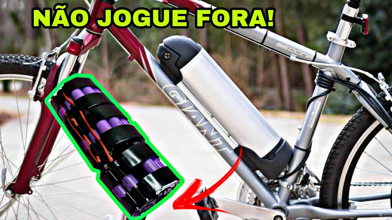 Como recuperar uma Bateria de Lítio tipo GARRAFA 36 Volts