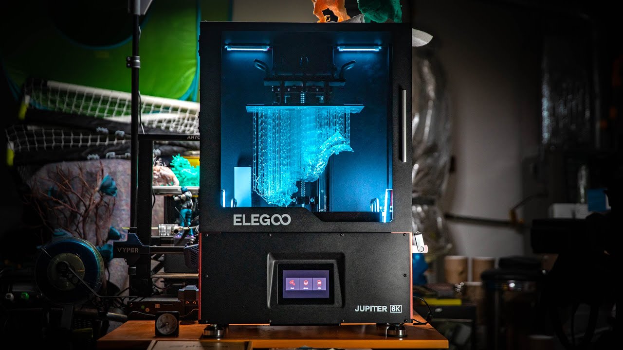 Elegoo Jupiter 6K Resin 3D Printer Review!