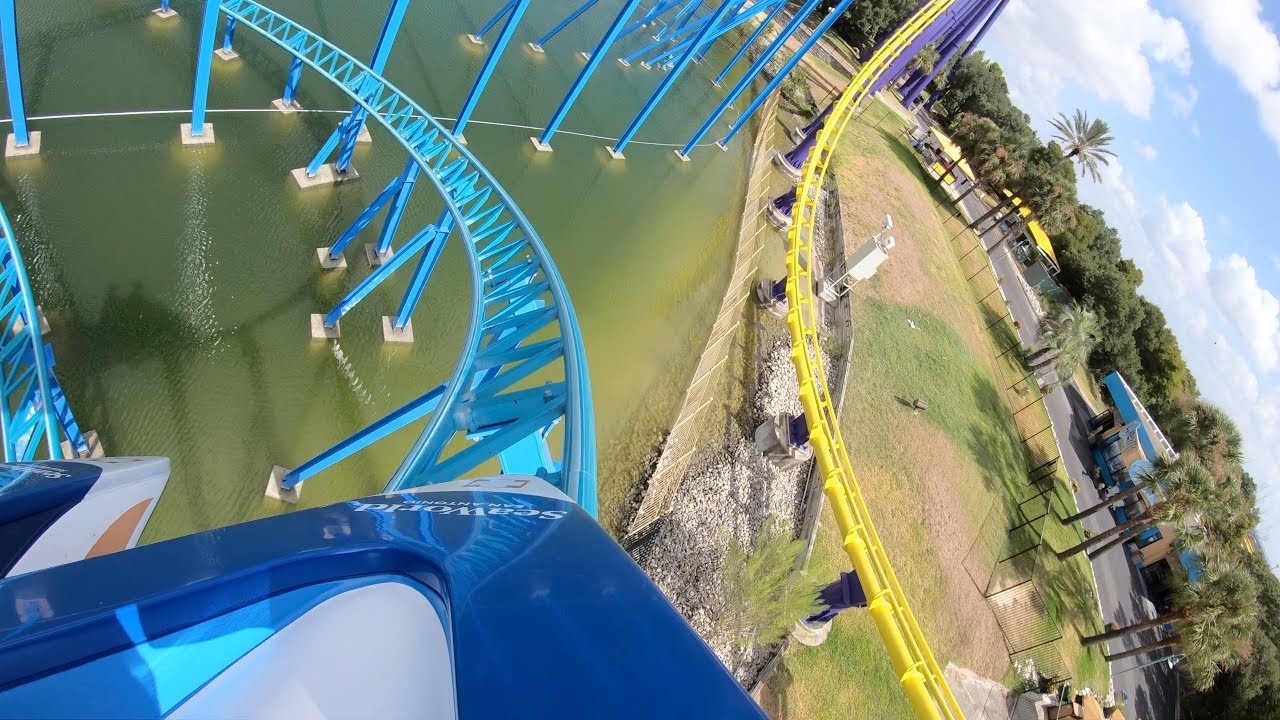 Wave Breaker (4K On-Ride) SeaWorld San Antonio