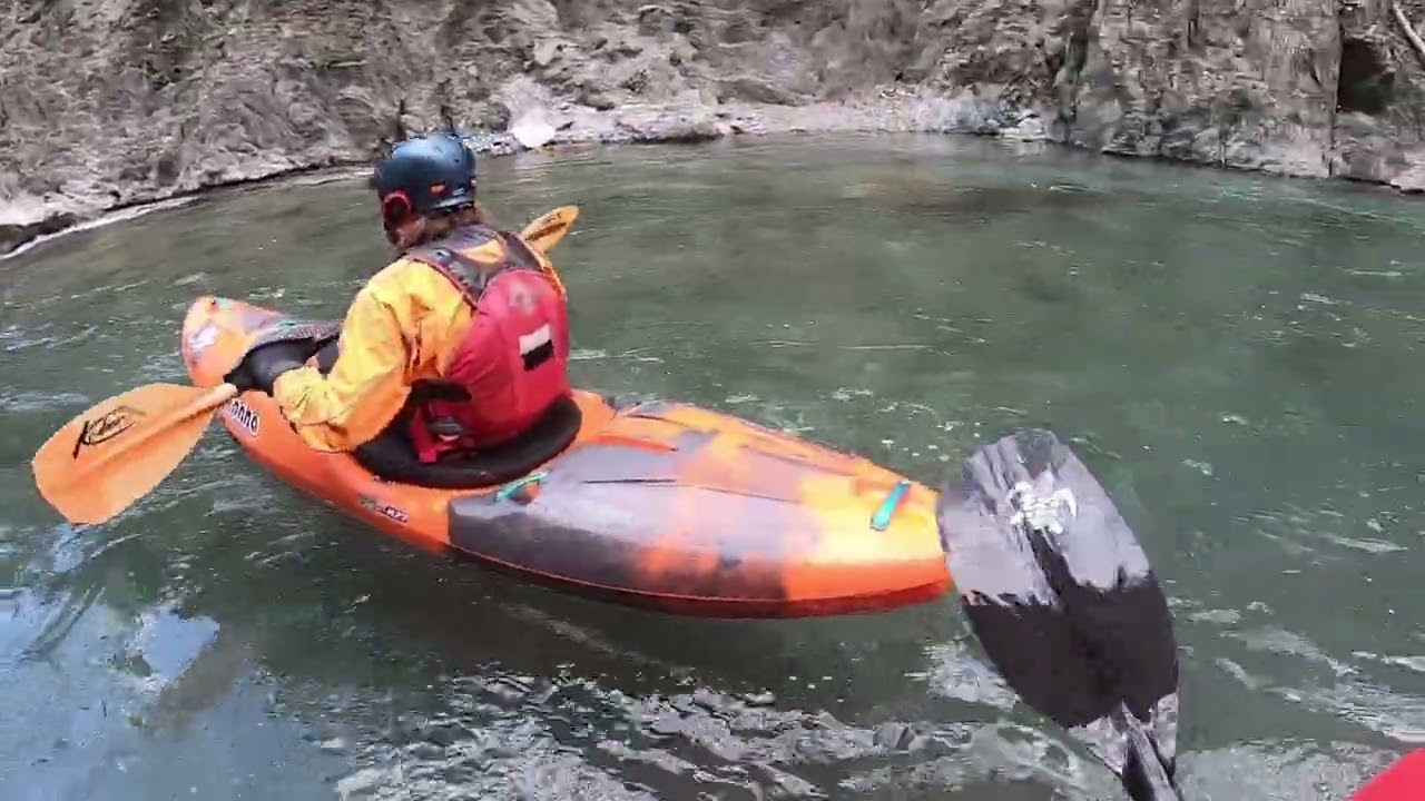 Guil Schutzengelschlucht Niedrigwasser