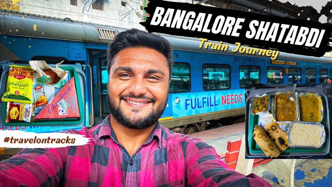 Shatabdi express full journey | Chennai to Bangalore