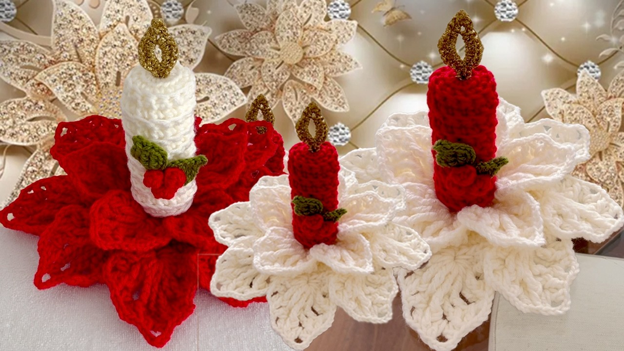 Estas flores son hermosas para hacer CENTROS DE MESA DE NAVIDAD los Mas Bonitos para tu Casa
