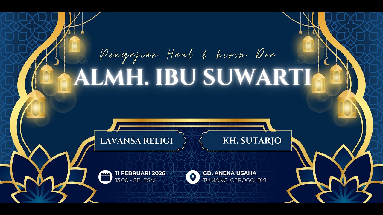 LIVE CS. LAVANSA RELIGI || HAUL alm IBU SUWARTI || GD. ANEKA USAHA, 11 FEBRUARI 2026