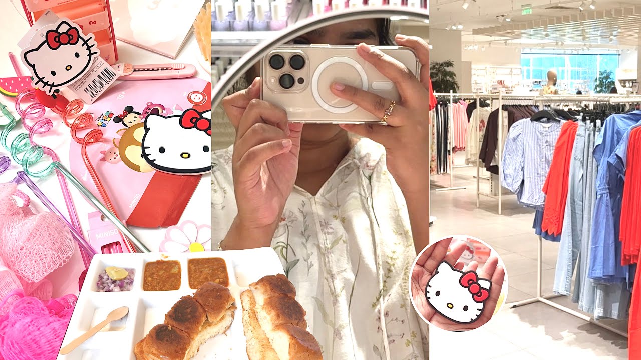 day in my life 🧚🏻‍♀️ | day out, pre birthday shopping, miniso haul