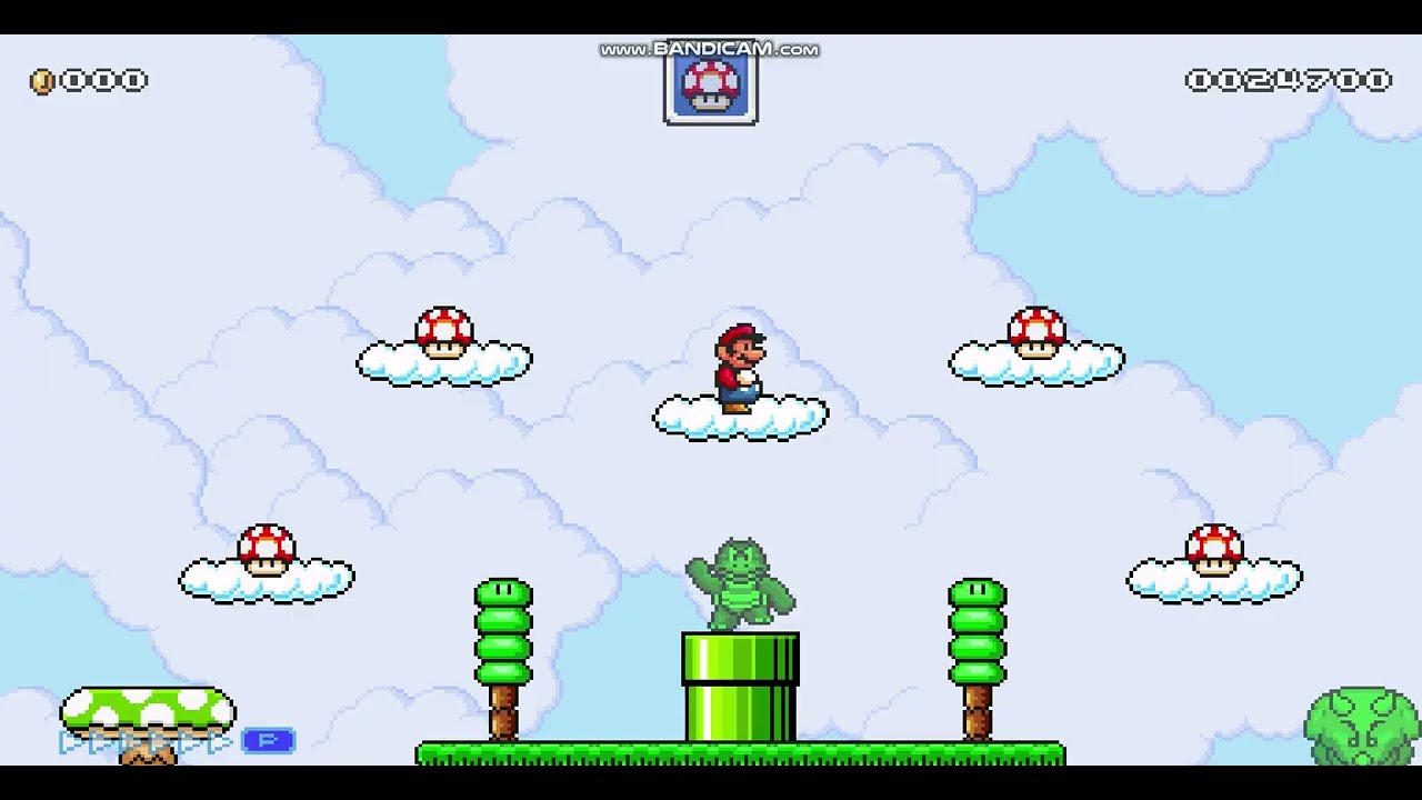 super mario 4 jugadores (fan game) all main bosses