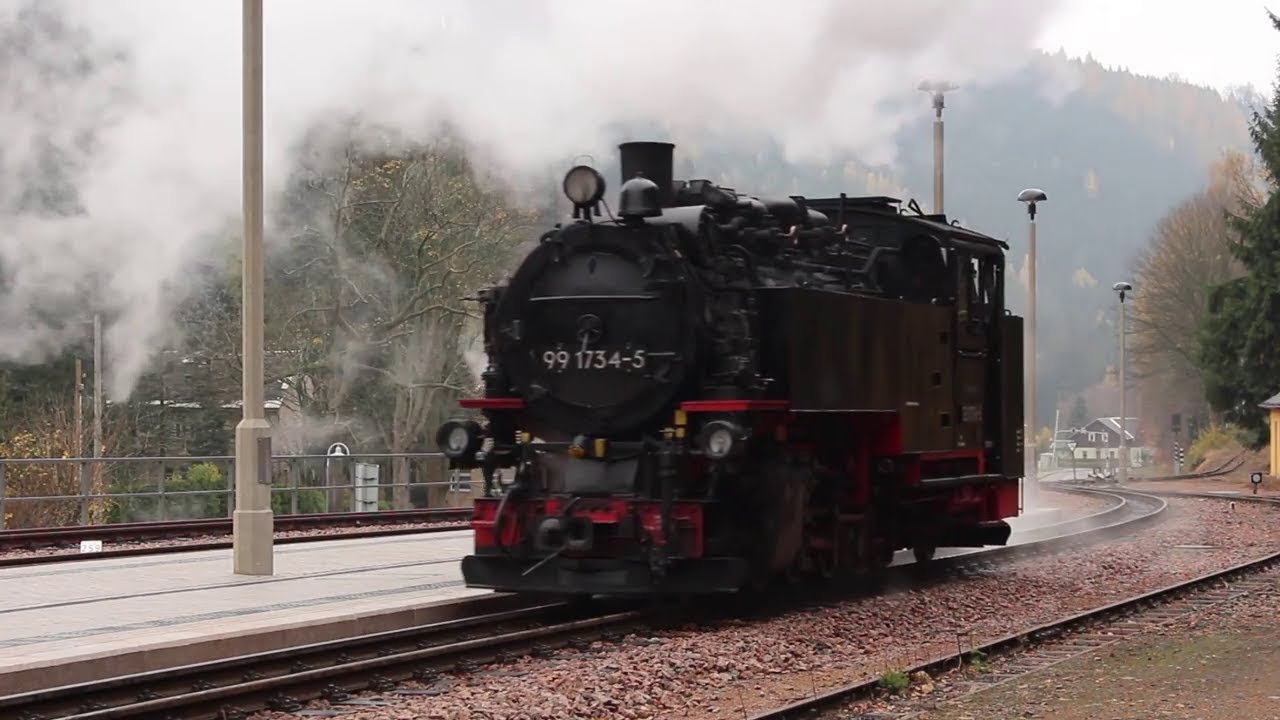 🚂 Steam Train Compilation 2018 HD Vol.27 - Saxony - Germany - Europe