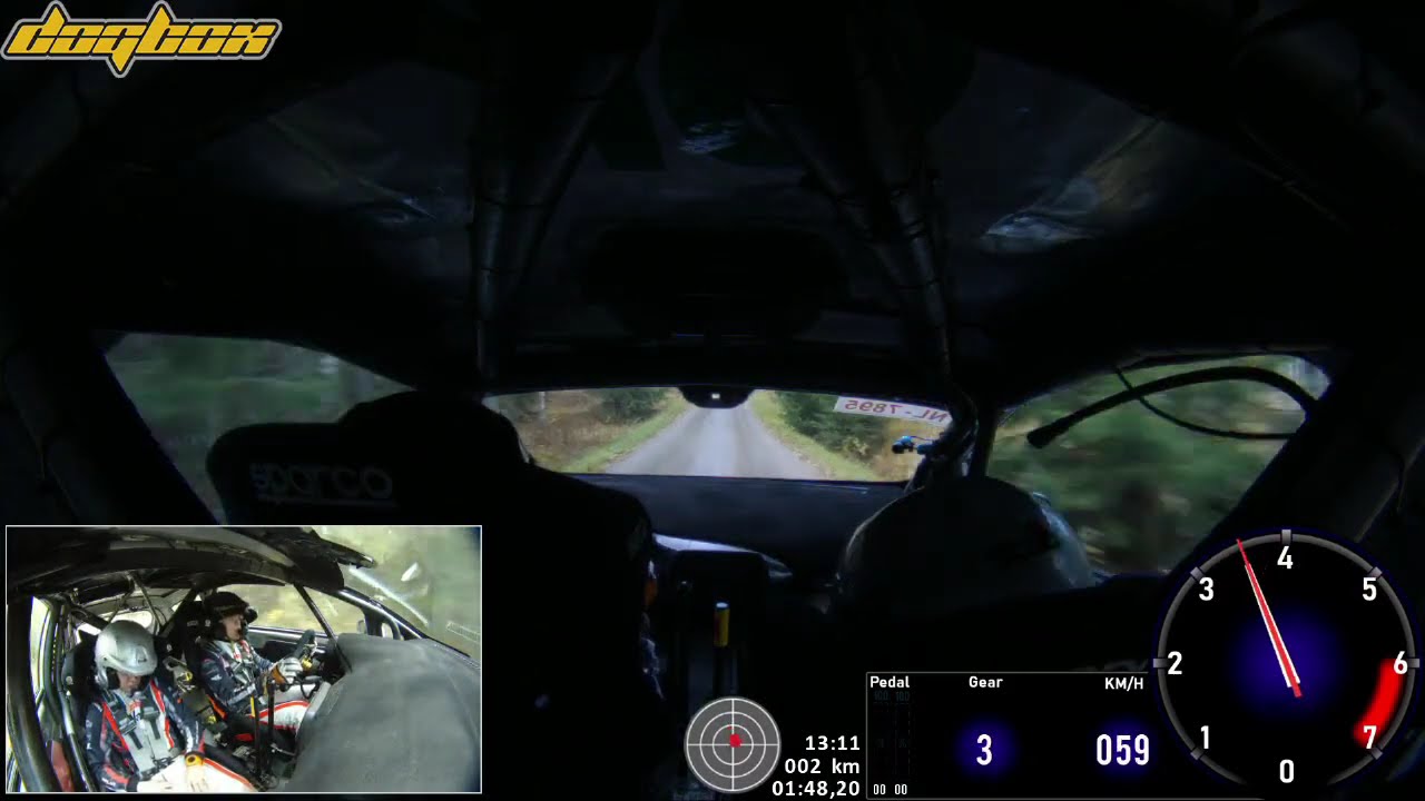 Lauri Halonen Rally4 test 16.10.2024