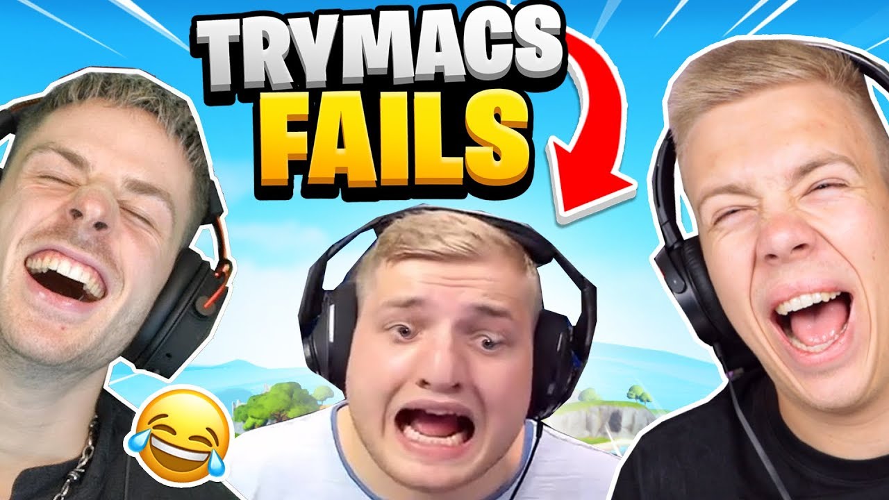 NICHT Lachen : TRYMACS Minecraft Fails! Mit Rewinside