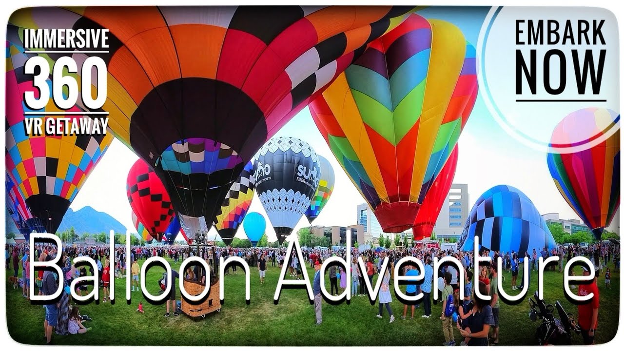 🇺🇸 Red, White, & Balloons! A VR Hot Air Balloon Adventure (4th of July)