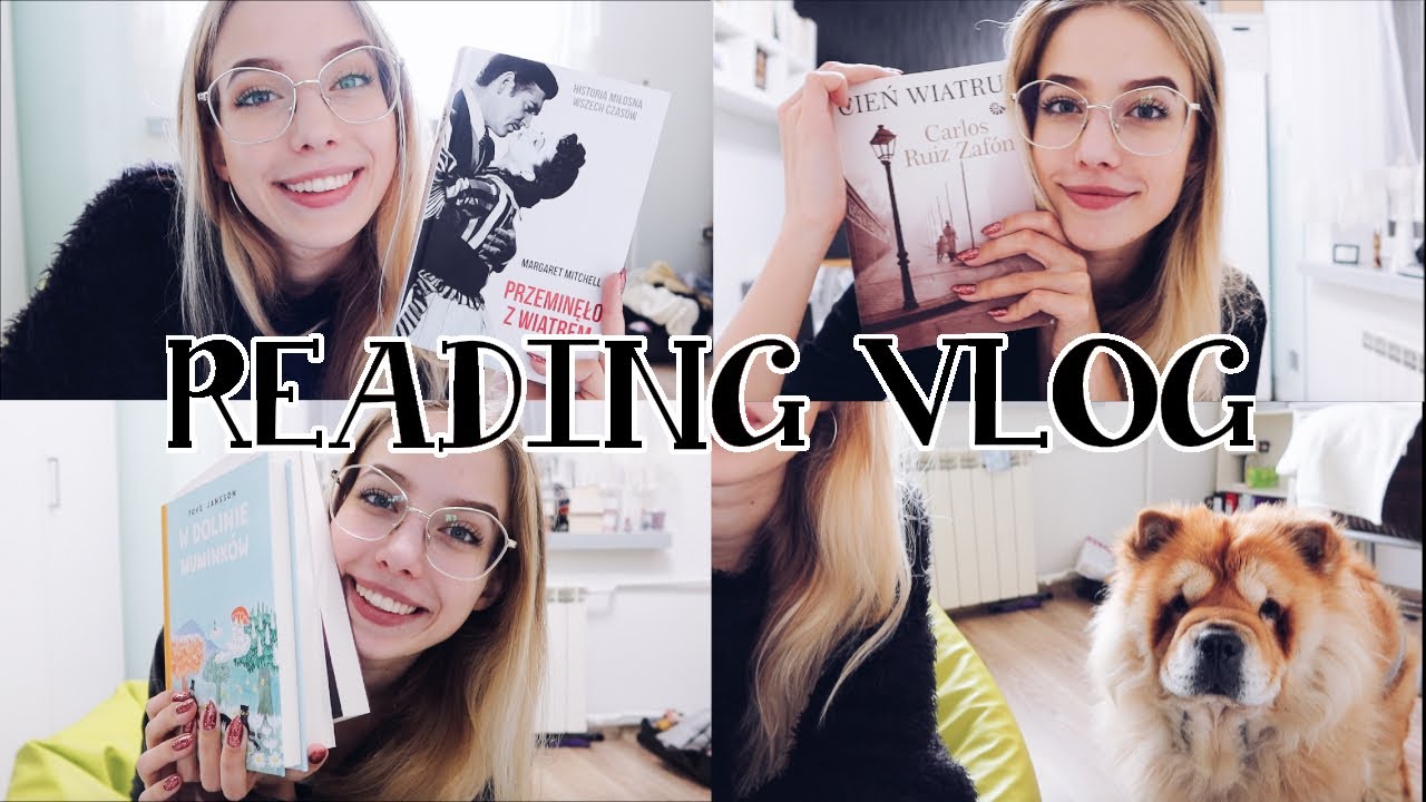 Przeminęło z wiatrem, Cień wiatru i Arya🐶📚 READING VLOG