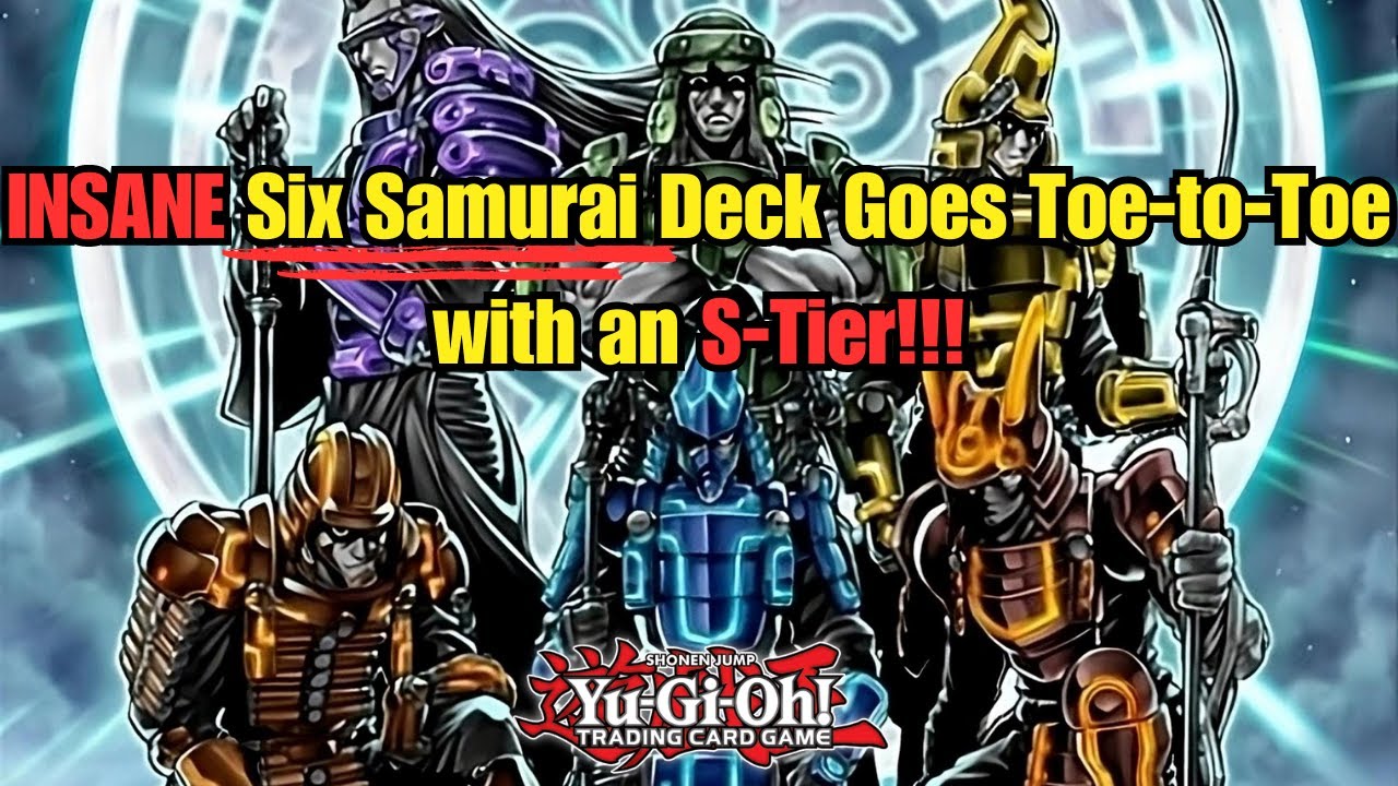 БЕЗУМНАЯ колода Six Samurai против S-Tier — формат YGO Edison