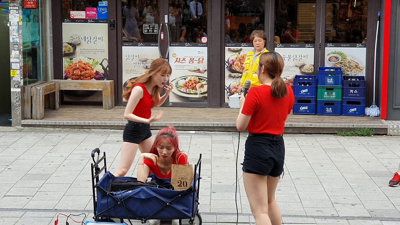 클락(CLOCK)/ COVER DANCE 20190813 홍대(Hongdae) 버스킹(Busking)