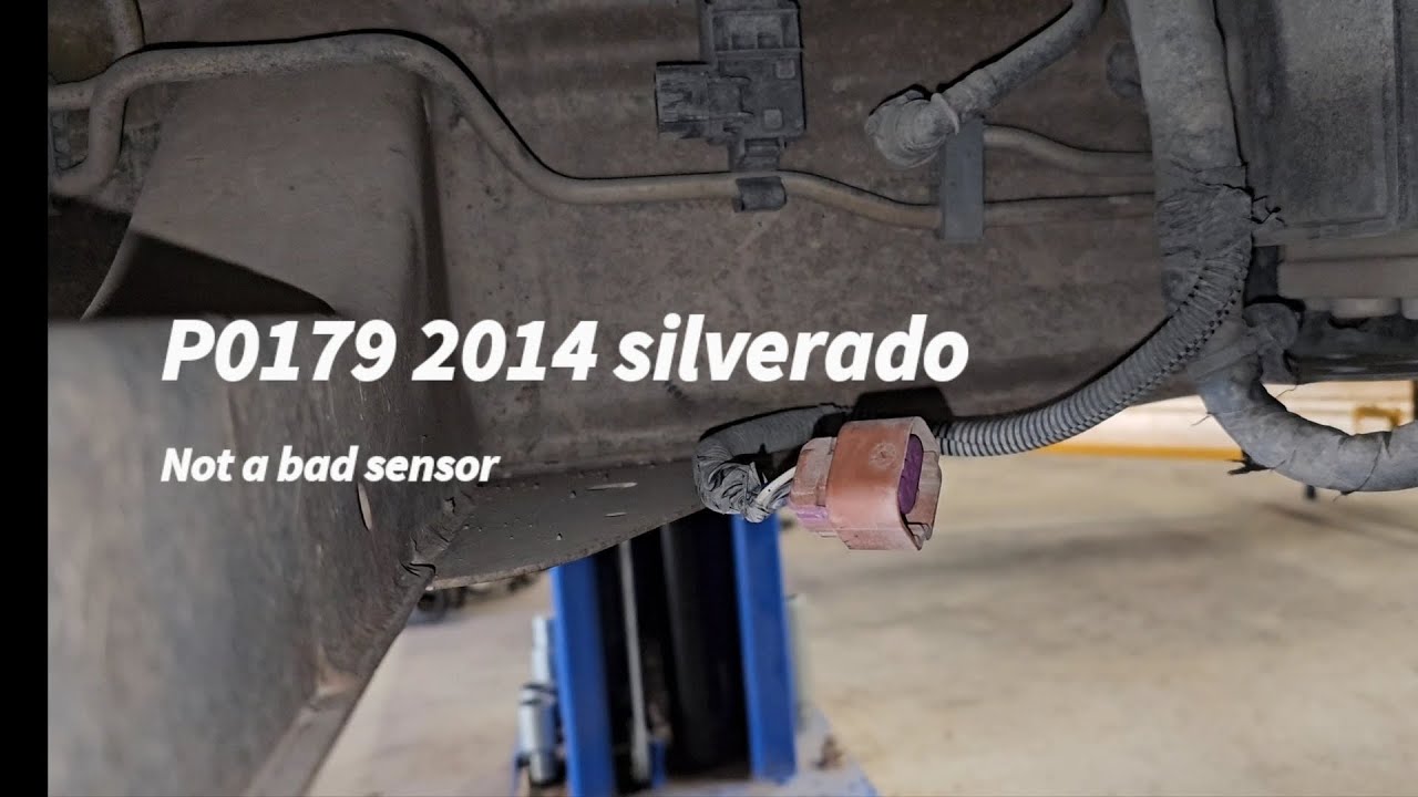 2014 chevy silverado p0179 code and it's not sensor