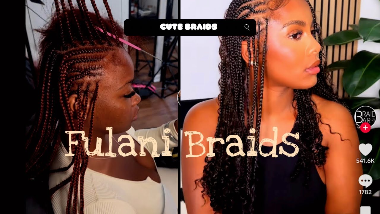 Fulani Braids Hairstyles ~ TikTok Compilation+ Hair Diaries 