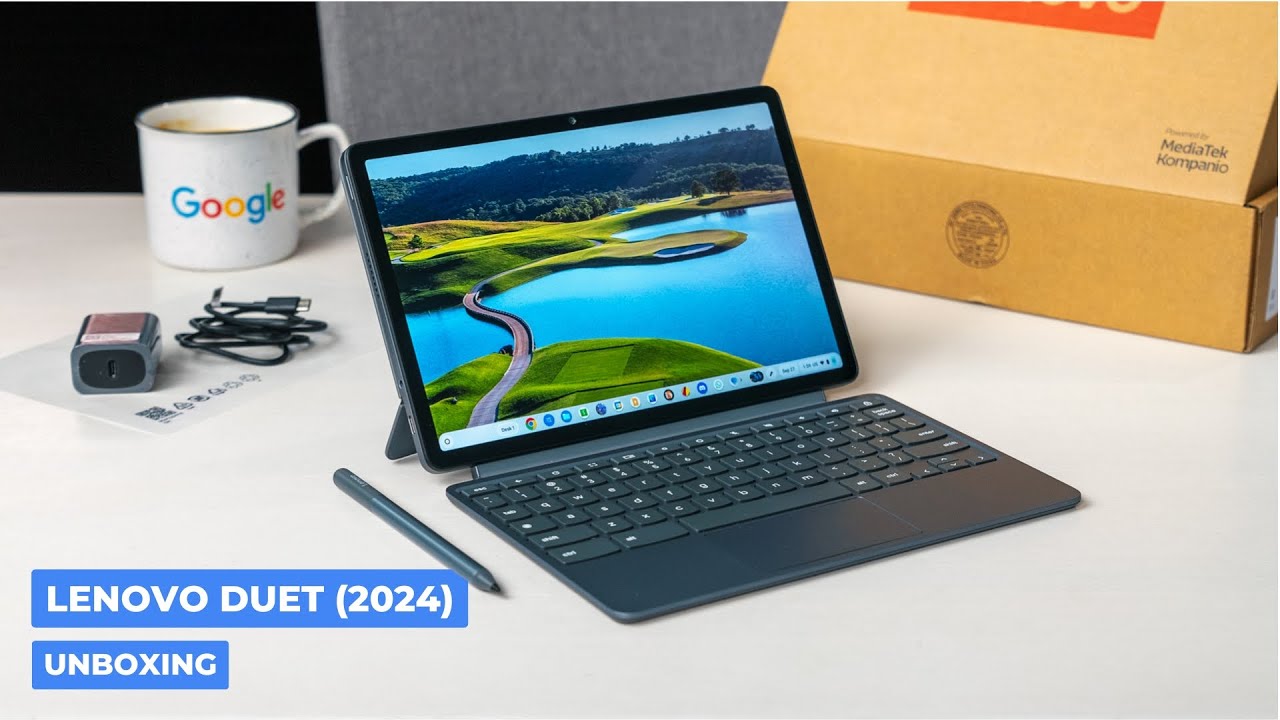 Распаковка Lenovo Chromebook Duet 11