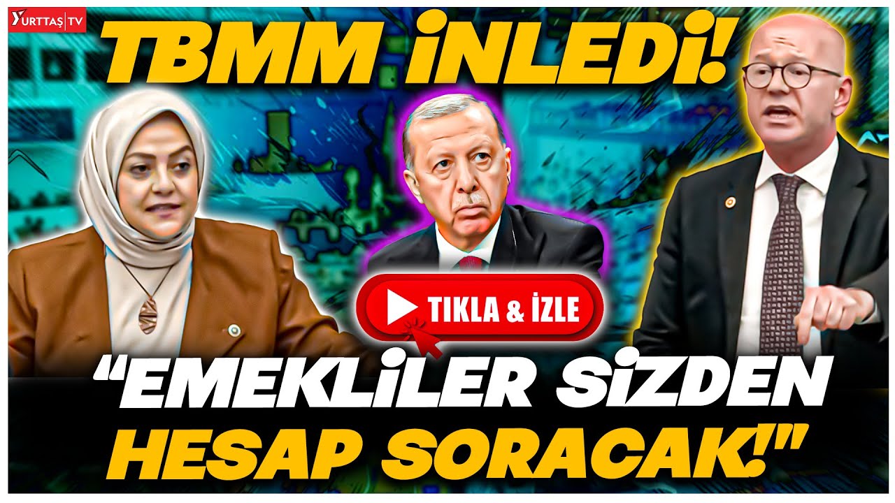 Emeklilerin isyanı meclisi inletti! “Emekliler sandığı bekliyor! Hesabını soracak!”