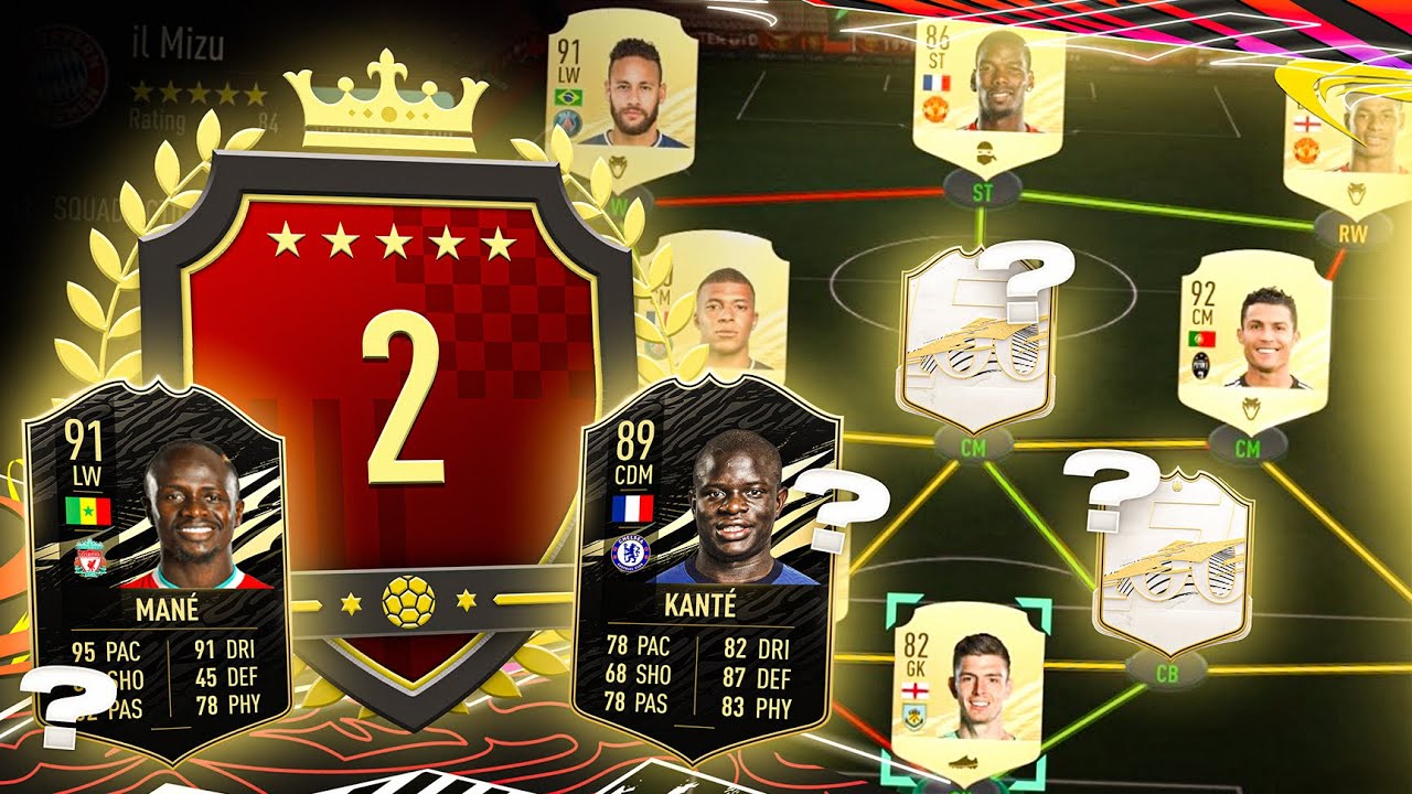What do you get from 2nd in the World Squad Battles Rewards?