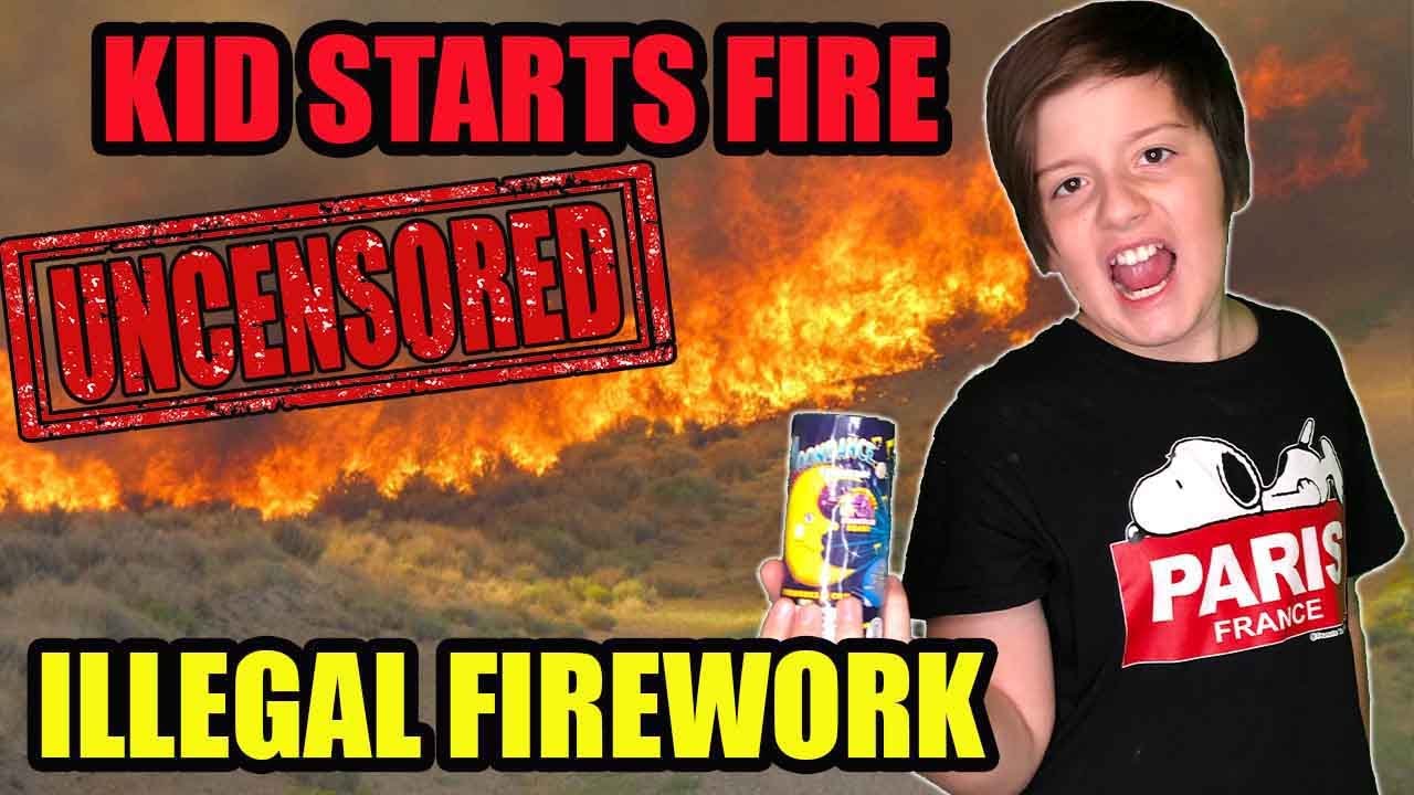 🔥 Kid Starts Wildfire By Lighting Banned Fireworks - Neighborhood Evacuated! [ Uncensored Version ]