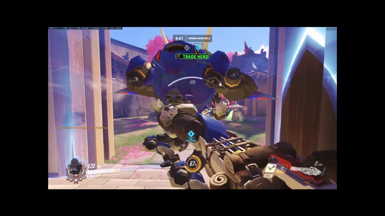 Overwatch workshop: Hero Swap