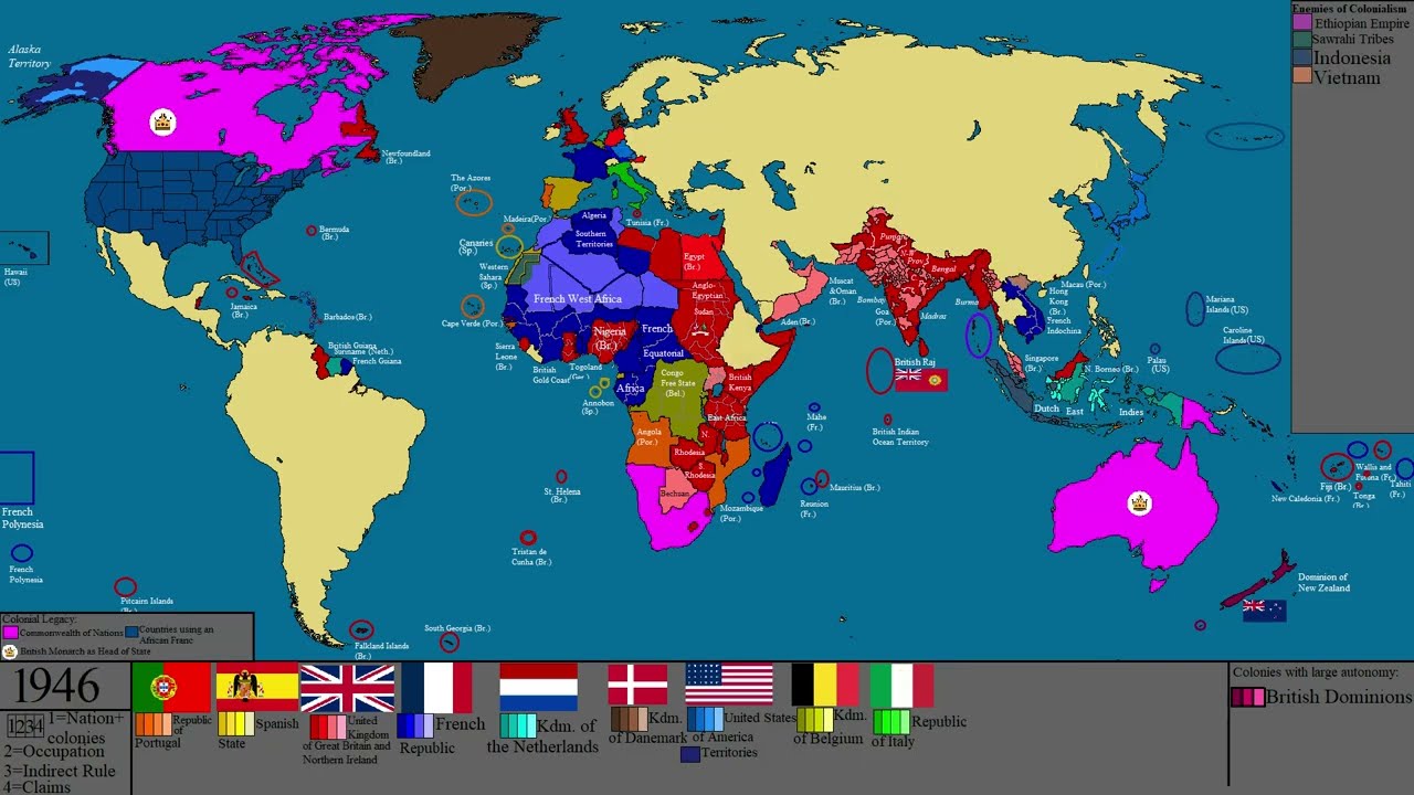 History of Colonialism(1433-2023): Every Year(V2)