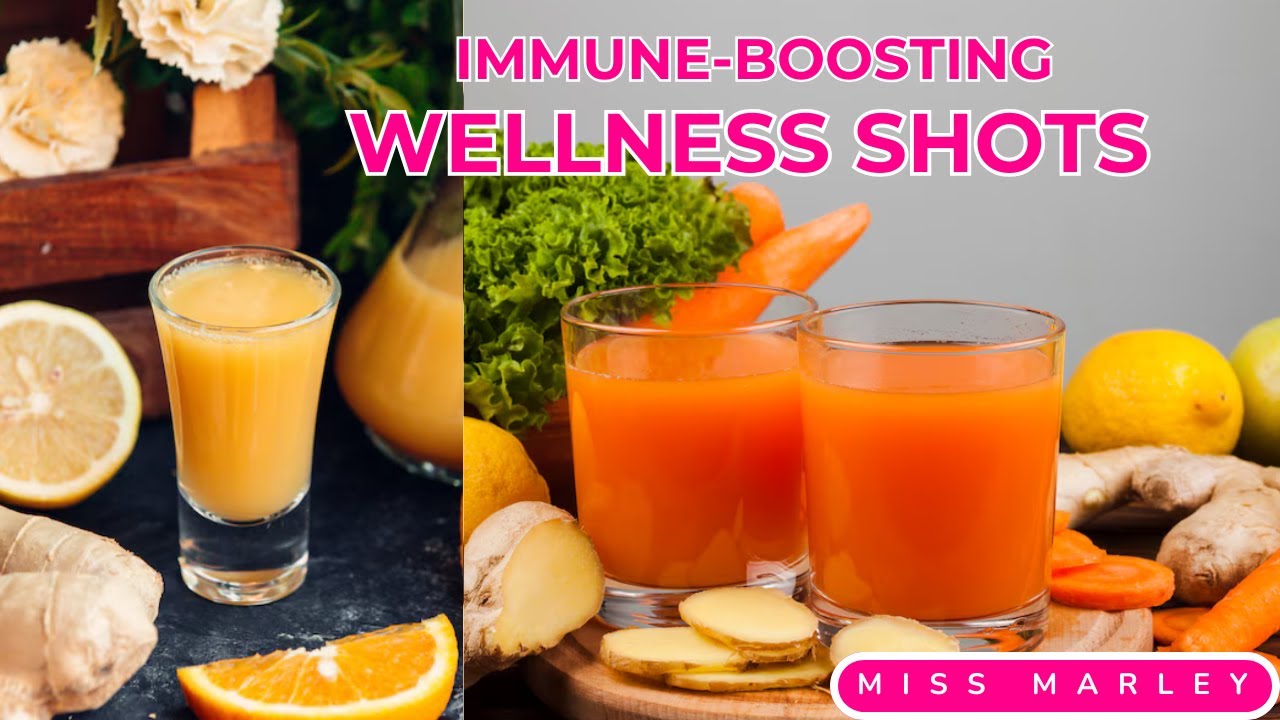 Juice For Detox and Beautiful Skin | Boost your Immune System | Ginger Shots
