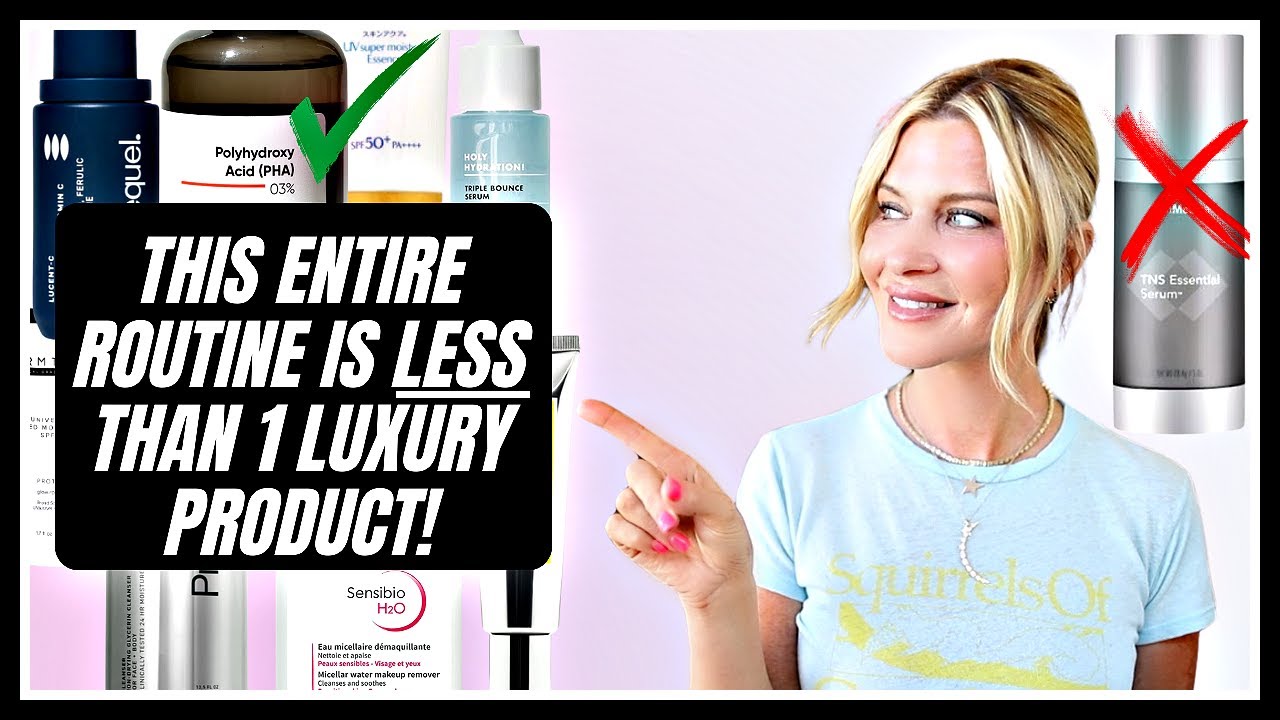🤑 I created the PERFECT AM PM routine for LESS than the cost of ONE high end product! Budget beauty