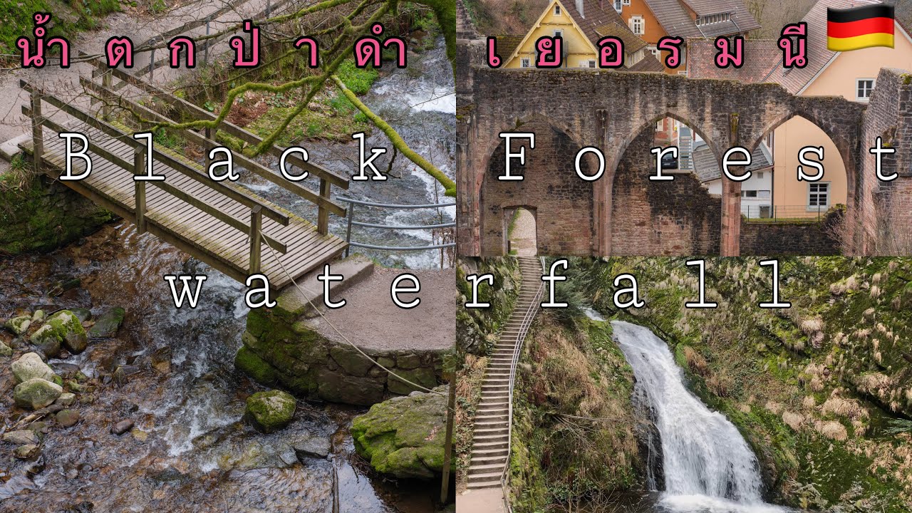 Black Forest All Saints Waterfall Germany (Allerheiligen-Wasserfälle) | เที่ยวเยอรมนี น้ำตกป่าดำ🎯