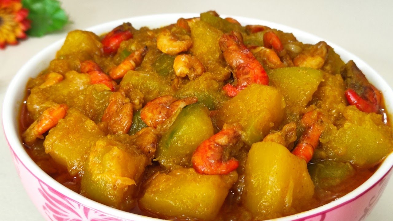 চিংড়ি মাছ দিয়ে মিষ্টি কুমড়া রান্না || Prawn Curry Recipe || Pumpkin With Shrimp Curry /চিংড়ি রেসিপি
