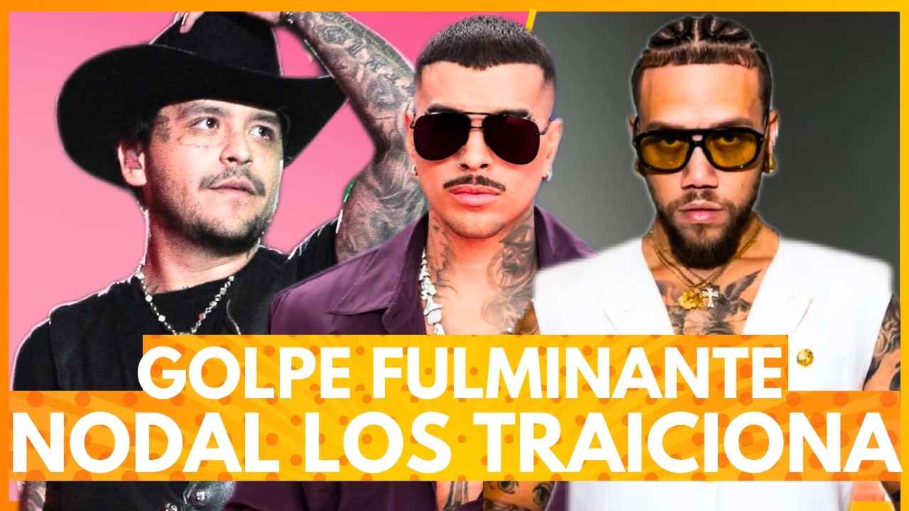 ¡TRAICIÓN INESPERADA! NODAL LE DA LA ESPALDA A RAUW ALEJANDRO Y JHAYCO