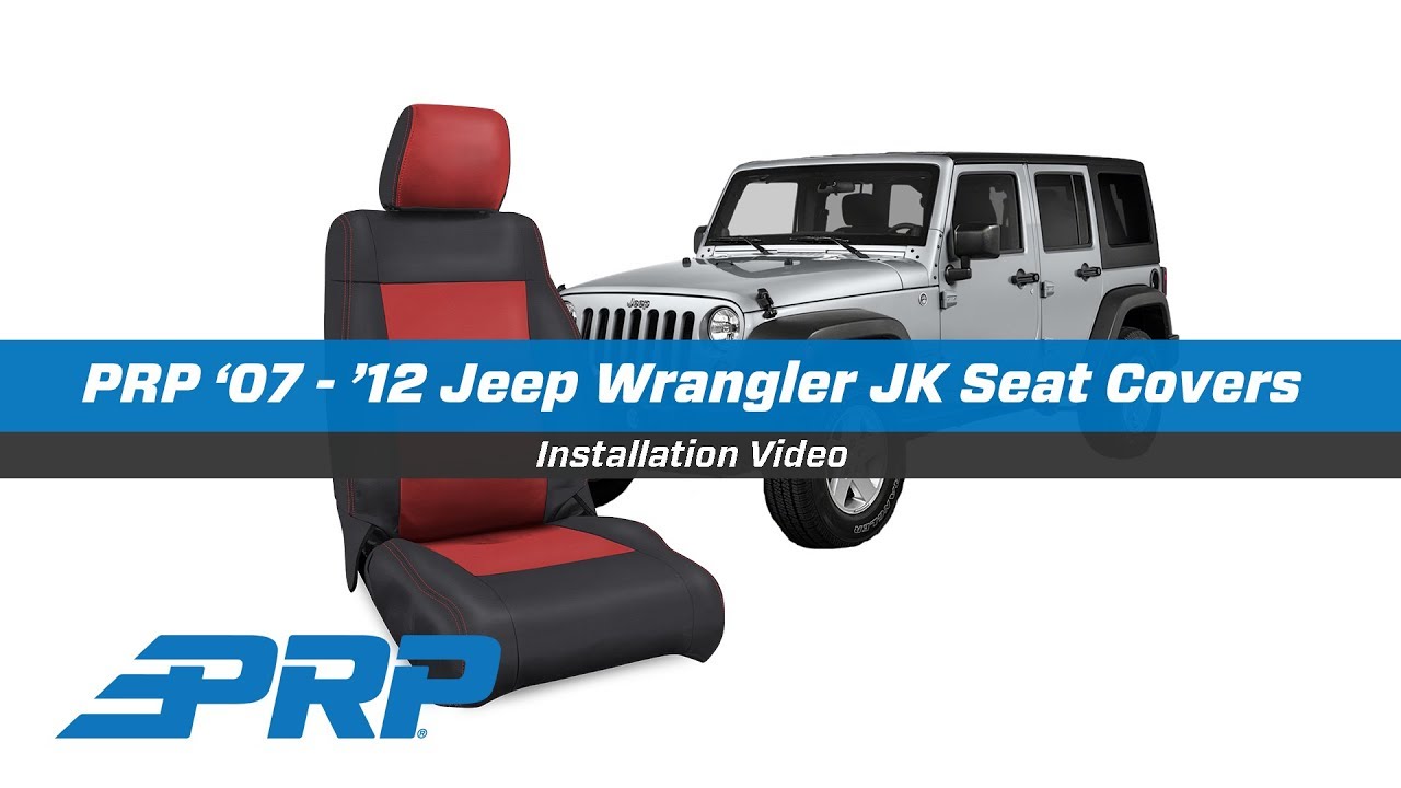 PRP Seat Covers for '07 - '12 Jeep Wrangler JK Install