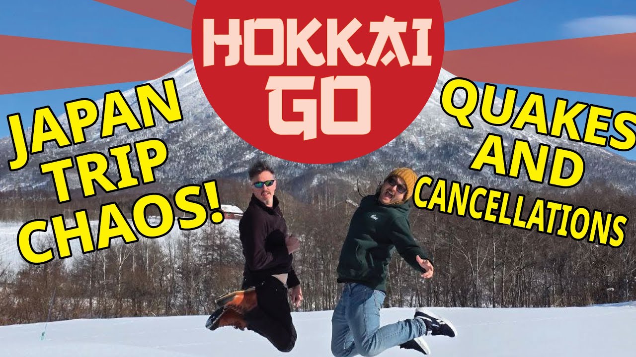 HokkaiGo Episode #1 Perth to Hokkaido- Flights Cancelled-Earthquakes-Drunkeness