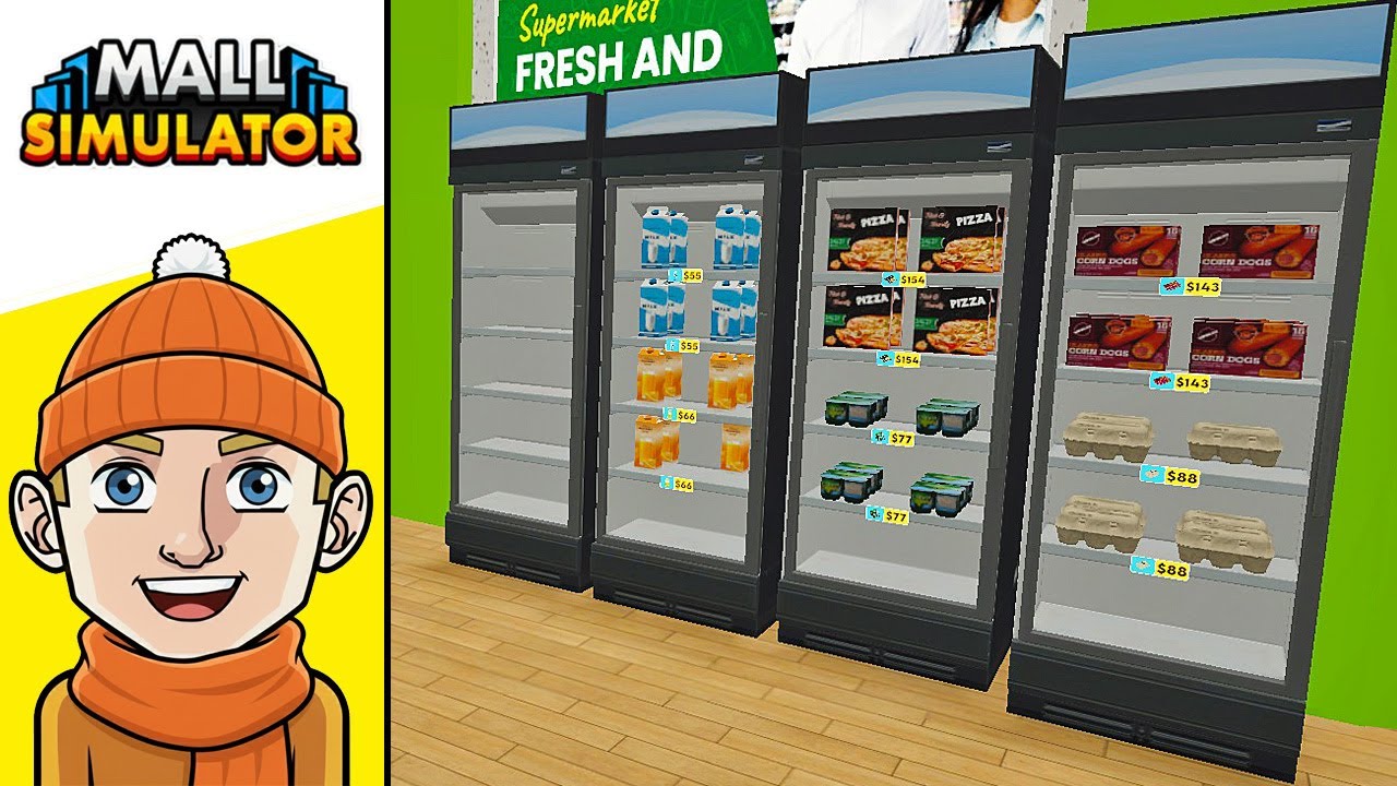 Kühlschränke für unseren Supermarkt 🛒 MALL SIMULATOR #011