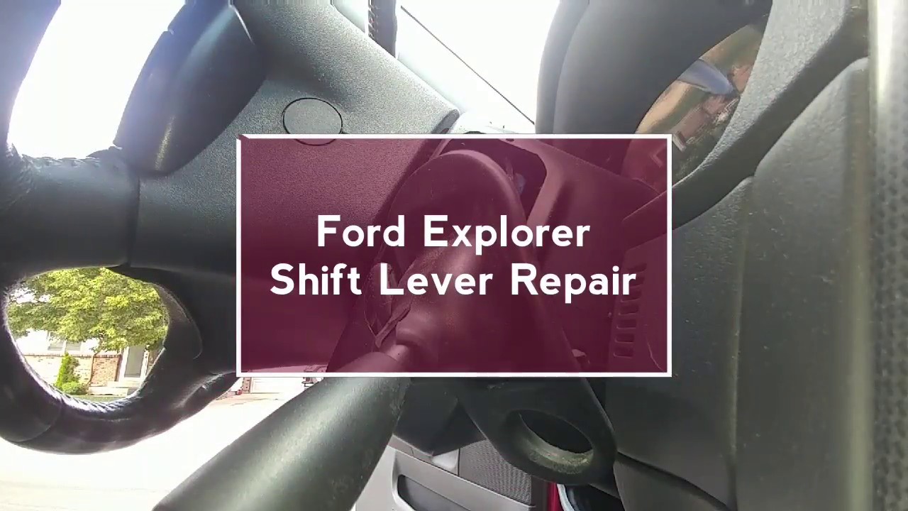 2005 Ford Explorer Shifter Lever Bracket Repair