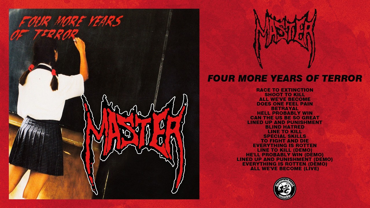 Master - Four More Years Of Terror (Official Album Stream) 2026