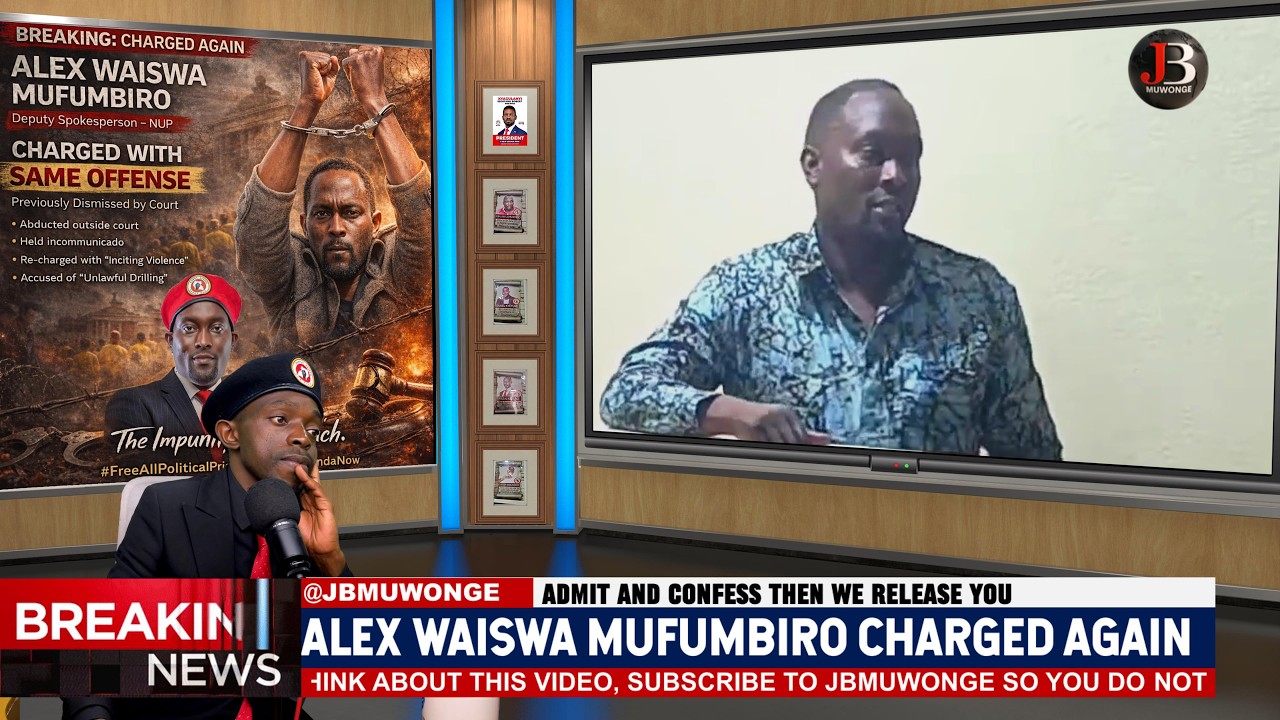 BREAKING: Alex Waiswa Slapped with More Charges, Political Prisoners told to Admit & confess to M7