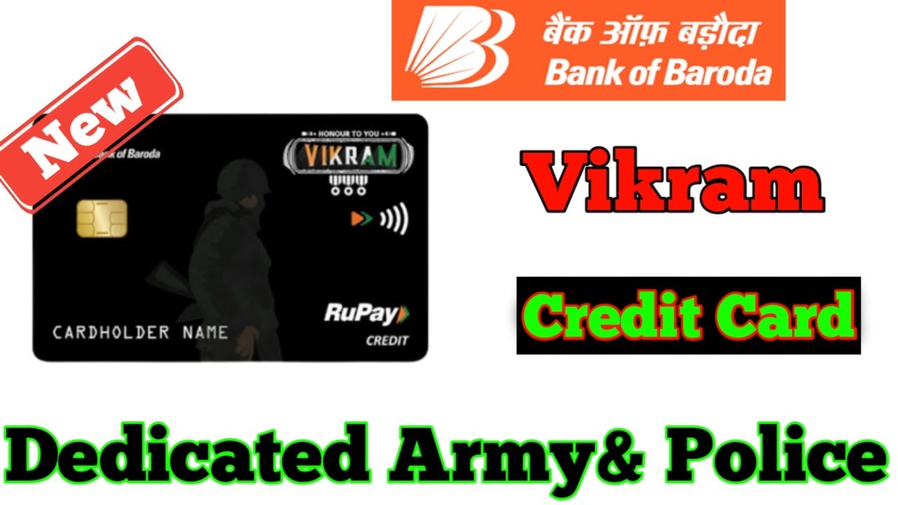 Bob Vikram credit card full details|| Bob New Lounch Vikram credit card Benefits and eligibility